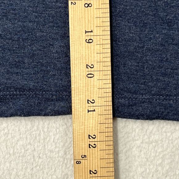 VINCE Cropped T-shirt Women's Small Blue Dolman Sleeve Soft 100% Vicose - Picture 8 of 13